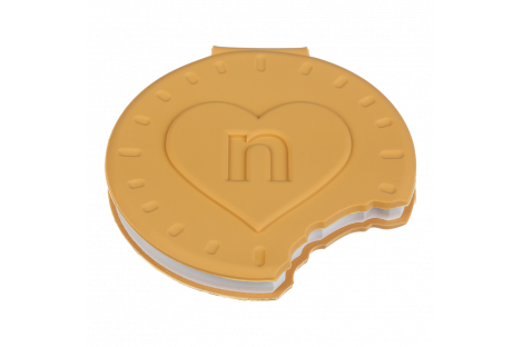Блокнот 90*87 мм 80 арк нелінований "Cookie", Zibi  