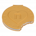 Блокнот 90*87 мм 80 арк нелінований "Cookie", Zibi  