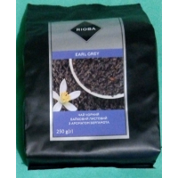 Чай чорний Rioba листовий з ароматом бергамоту 250г