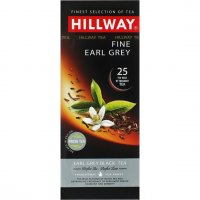 Чай чорний Hillway Fine Earl Grey у пакетиках 25шт*2г