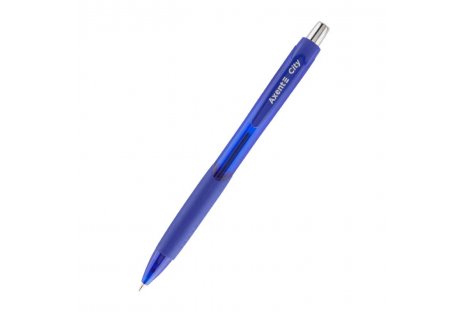 Ручка шариковая автоматическая City, цвет чернил синий 0,7мм, Axent