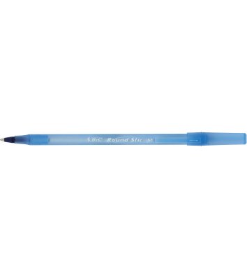 Ручка кулькова Round Stic, колір чорнил синій 0.4мм, Bic