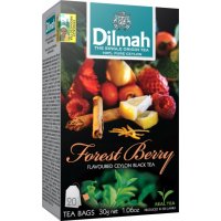 Чай чорний Dilmah лісові ягоди у пакетиках 20шт*1,5г