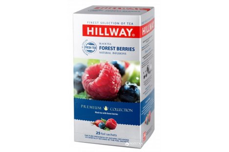 Чай чорний Hillway з лісовими ягодами у пакетиках  25шт*1.5г