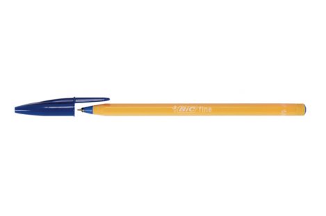 Ручка кулькова Orange, колір чорнил синій 0,35мм, Bic