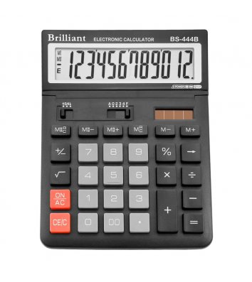 Калькулятор 12 розрядів 147*198*27мм, Brilliant