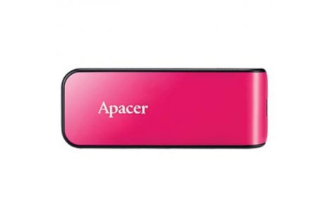Флеш-пам'ять 16GB Apacer Drive AH334, корпус рожевий