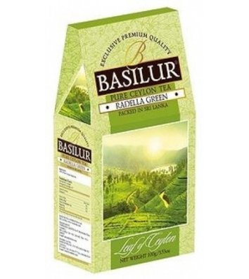 Чай зеленый Basilur Radella Лист Цейлона листовой 100г