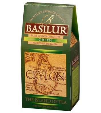 Чай зелений Basilur цейлонський 100г