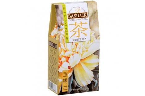 Чай білий Basilur Chinese White Tea листовий 100г