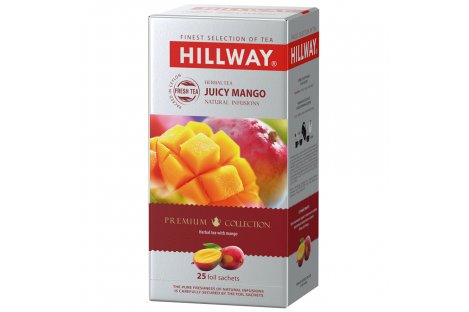 Чай трав'яний Hillway з манго у пакетиках 25шт*1,5г