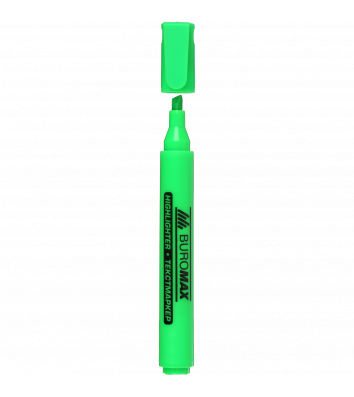 Маркер текстовий, колір чорнил зелений 1-4,6мм, Buromax