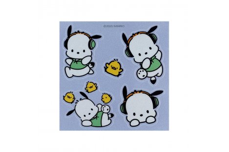 Набір стікерів світловідбиваючих "Pochacco" для твердих поверхонь, Kite