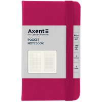 Діловий записник А6 96арк клітинка Partner малиновий, Axent