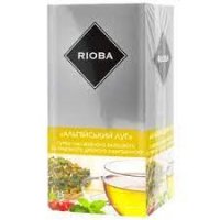 Чай зеленый Rioba Альпийский луг в пакетиках 25шт*1,5г