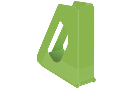 Лоток вертикальный пластиковый зеленый, Esselte