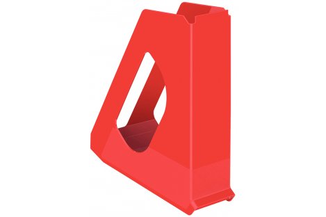 Лоток вертикальный пластиковый красный, Esselte