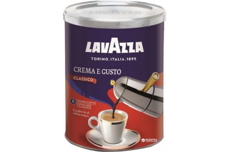 Кофе молотый Lavazza Crema&Gusto 250г