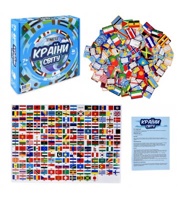 Гра настільна "Країни світу", Strateg