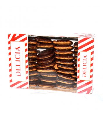 Печиво Маргаритка здобне зі смаком чорної смородини 1,1кг, Delisia