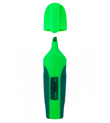 Маркер текстовый Neon, цвет чернил зеленый 2-4мм, Buromax