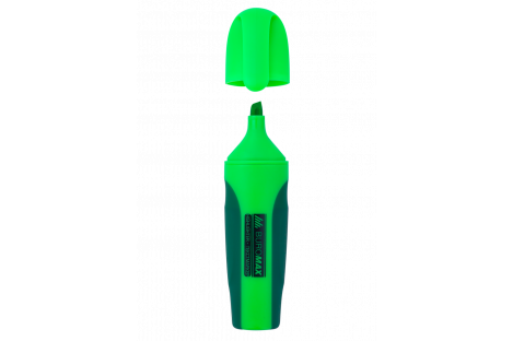 Маркер текстовый Neon, цвет чернил зеленый 2-4мм, Buromax
