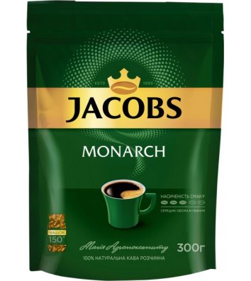 Кава розчинна Jacobs Monarch 300г