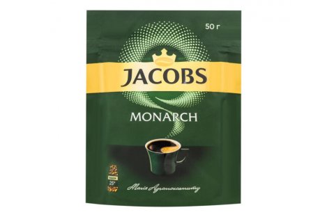 Кофе растворимый Jacobs Monarch 50г