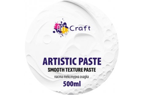 Паста текстурна гладка 500 мл, Art Craft Паста текстурна гладка 500 мл, Art Craft