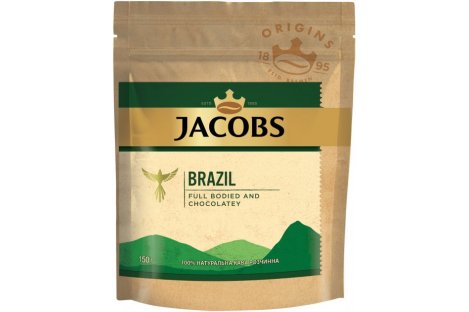 Кава  розчинна Jacobs Brazil 150г