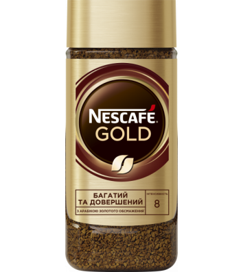 Кава розчинна Nescafe® Gold  95г, скло