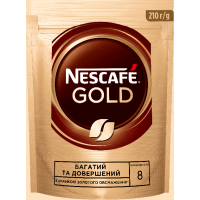 Кофе растворимый Nescafe® Gold 210г