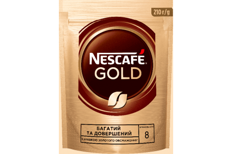 Кава розчинна Nescafe® Gold  210г