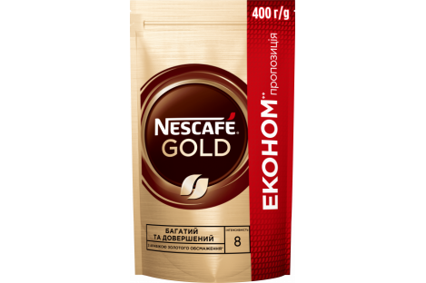 Кофе растворимый Nescafe® Gold 400г