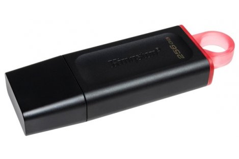 Флеш-память 256GB Kingston Drive Datatraveler Exodia, корпус черный