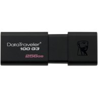 Флеш-пам'ять 256GB Kingston Drive Datatraveler Flash 100 G3,  корпус чорний
