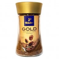 Кофе растворимый Tchibo Gold Selection 100г, стекло