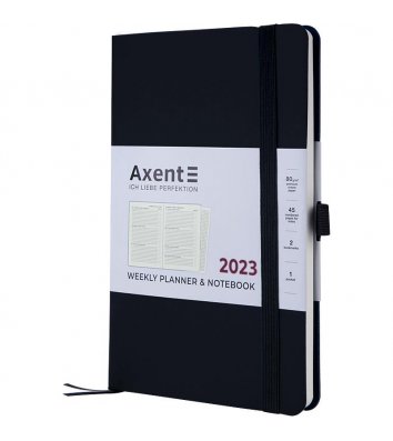 Еженедельник датированный 2022 Pocket Strong 90*150мм красный, Axent