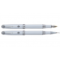 Набір ролер та ручка перова, колір корпусу білий, Regal