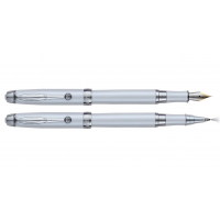 Набір ролер та ручка перова, колір корпусу білий, Regal