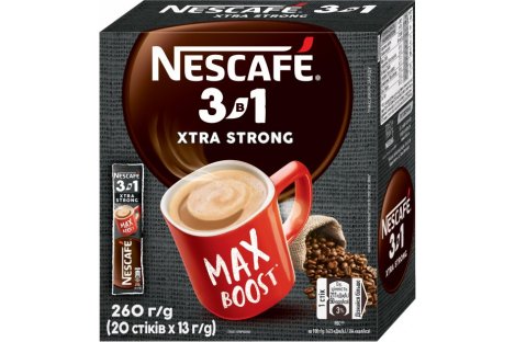 Кофейный напиток Nescafe® Xtra Strong 20шт*13г