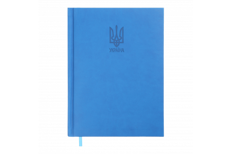 Щоденник датований A5 2025 Heraldry світло-синій, Buromax