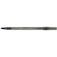 Ручка шариковая Round Stic, цвет чернил черный 0,4мм, Bic