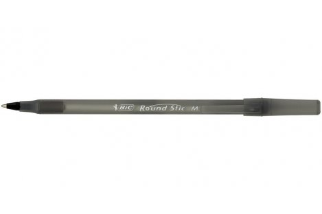 Ручка кулькова  Round Stic, колір чорнил чорний 0,4мм, Bic