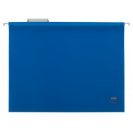 Файл подвесной А4 пластиковый синий, Buromax