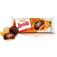Печенье Lovita с желейной начинкой со вкусом апельсина 135г, Roshen