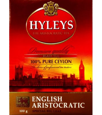 Чай чорний Hyleys Англійський аристократичний крупнолистовий 100г