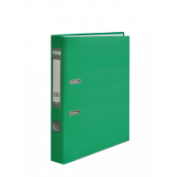 Папка-реєстратор А4 50мм одностороння зелена Lux, Buromax