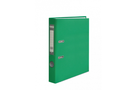 Папка-реєстратор А4 50мм одностороння зелена Lux, Buromax