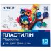 Пластилин 10 цветов 200г "Classic", Kite